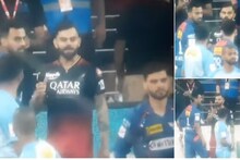 കൊടുത്താല്‍ തിരിച്ചുകിട്ടുമെന്ന് കോഹ്‍ലി, അര്‍ഹിക്കുന്നതേ നിങ്ങള്‍ക്ക് കിട്ടൂവെന്ന് നവീൻ; വാക്പോര് തുടർന്ന് താരങ്ങൾ