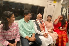 ഡൽഹി മെട്രോയിൽ പ്രധാനമന്ത്രി നരേന്ദ്ര മോദി; യാത്ര ഡൽഹി സർവകലാശാലയിലെ പരിപാടിയിൽ പങ്കെടുക്കാൻ