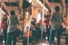 പരസ്പരം പോരടിച്ച് രണ്ടു സ്ത്രീകൾ; പോർക്കളമായി ഡൽഹി മെട്രോ