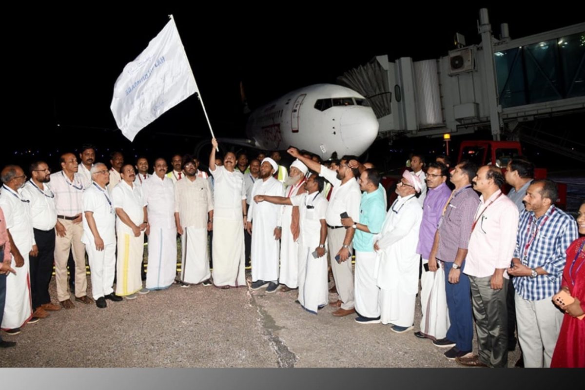 കരിപ്പൂരിൽനിന്നുള്ള ആദ്യ ഹജ്ജ് വിമാനം ഇന്ന് പുലർച്ചെ പുറപ്പെട്ടു; ആദ്യ സംഘത്തിൽ 145 തീർഥാടകർ