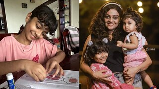 അശ്വതി ശ്രീകാന്തും മക്കളും അശ്വതി ശ്രീകാന്തും മക്കളും