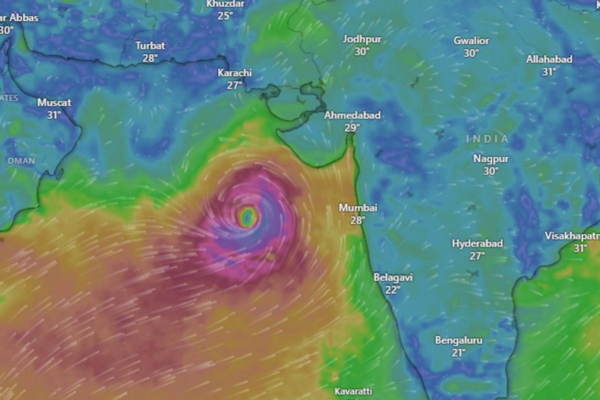 'ബിപോർജോയ്' അതിശക്ത ചുഴലിക്കാറ്റായി; കേരളത്തിൽ 5 ദിവസം ഇടിമിന്നലോടുകൂടി വ്യാപകമഴയ്ക്ക് സാധ്യത