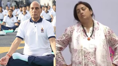 രാജ്നാഥ് സിങ് കൊച്ചിയിലും സ്മൃതി ഇറാനി നോയിഡയിലും യോഗാ ദിന പരിപാടികൾക്ക് നേതൃത്വം നൽകി
രാജ്നാഥ് സിങ് കൊച്ചിയിലും സ്മൃതി ഇറാനി നോയിഡയിലും യോഗാ ദിന പരിപാടികൾക്ക് നേതൃത്വം നൽകി