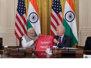 Joe Biden's special T-shirt gift to PM Modi.
