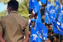കെഎസ്‍യുവിന്റെ പ്രതിഷേധ മാർച്ചിൽ പ്രവര്‍ത്തകര്‍ക്കുനേരെ പൊലീസ് ഉദ്യോഗസ്ഥന്റെ അസഭ്യവര്‍ഷം