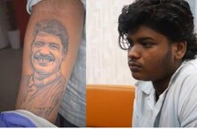 'നൗ ആന്റ് ഫോർഎവർ'; കൊല്ലം സുധിയുടെ മുഖം കയ്യിൽ ടാറ്റു ചെയ്തു മകൻ