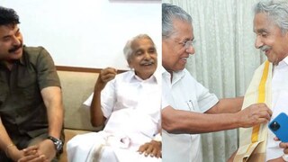 ഉമ്മൻ ചാണ്ടിക്കൊപ്പം മുഖ്യമന്ത്രിയും മമ്മൂട്ടിയും ഉമ്മൻ ചാണ്ടിക്കൊപ്പം മുഖ്യമന്ത്രിയും മമ്മൂട്ടിയും
