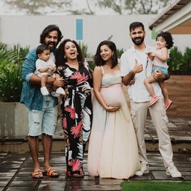 Srinish Aravind | കുടുംബത്തിൽ ക്യൂട്ട്നെസ്സ് നിറയുന്നു; റേച്ചലിന്റെ ബേബി ഷവർ ചിത്രങ്ങളുമായി ശ്രീനിഷ് അരവിന്ദ് Srinish Aravind | കുടുംബത്തിൽ ക്യൂട്ട്നെസ്സ് നിറയുന്നു; റേച്ചലിന്റെ ബേബി ഷവർ ചിത്രങ്ങളുമായി ശ്രീനിഷ് അരവിന്ദ്