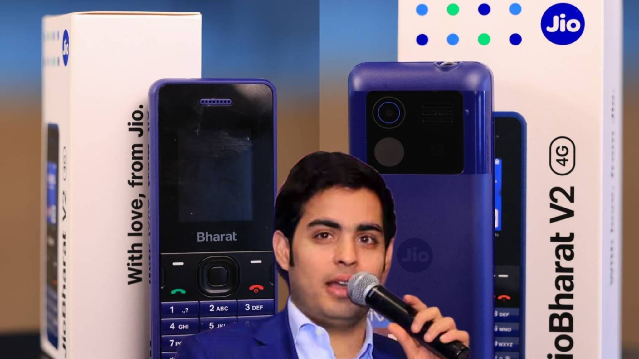 JIO BHARAT | ഇന്ത്യയിലെ 25 കോടി ഉപയോക്താക്കള്‍ ഇപ്പോഴും 2G യുഗത്തില്‍; ജിയോ ഭാരത് ഫോൺ പുതിയ ചുവടുവെയ്പ്പാകും; ആകാശ് അംബാനി