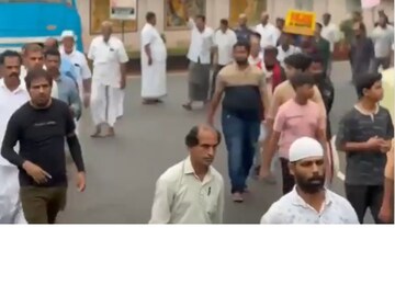 കാഞ്ഞങ്ങാട് നടന്ന മുസ്ലിം യൂത്ത് ലീഗിന്റെ പ്രകടനം