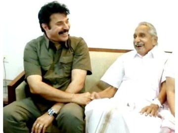 മമ്മൂട്ടിക്കൊപ്പം ഉമ്മൻചാണ്ടി
