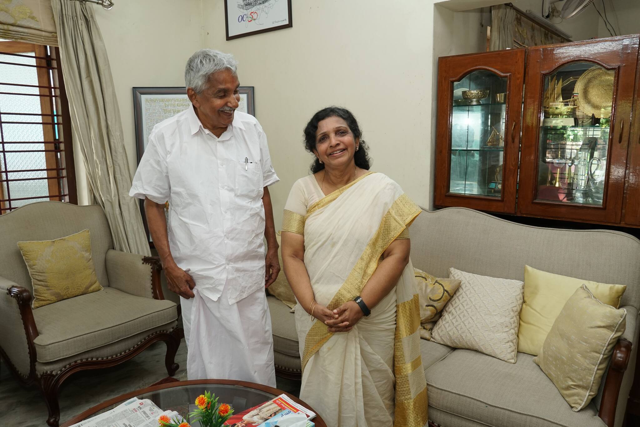 Oommen Chandy | വിവാഹക്ഷണം പത്രപരസ്യത്തിലൂടെ, വിവാഹവിരുന്നിലും ...