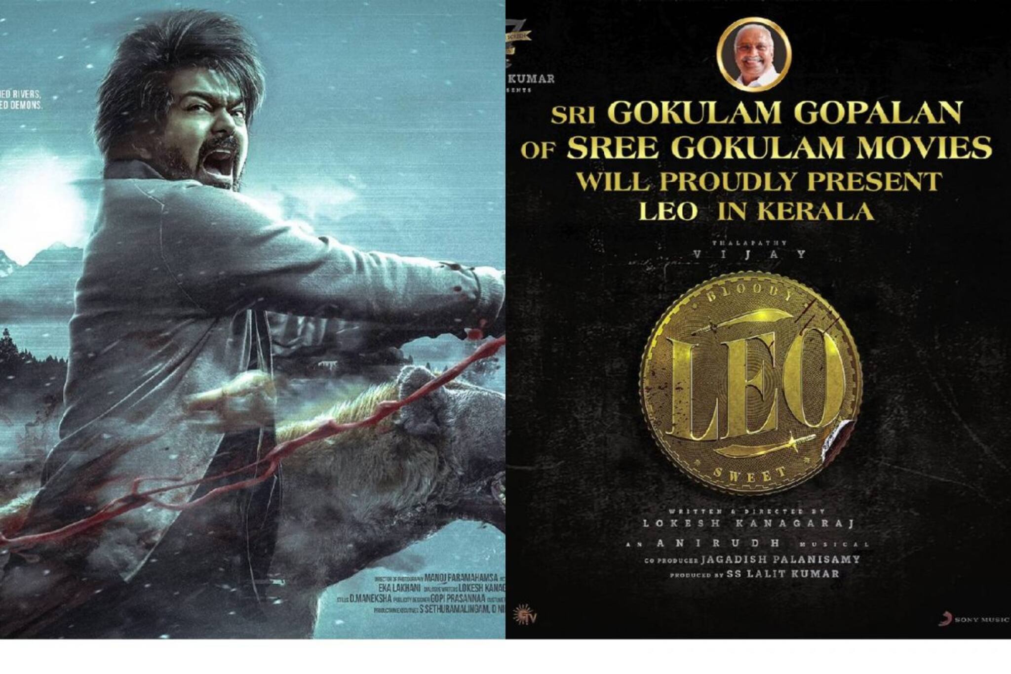 LEO | ലോകേഷ് - വിജയ് ടീമിന്‍റെ 'ലിയോ' കേരളത്തിലെത്തിക്കാന്‍ ശ്രീ ഗോകുലം മൂവീസ്