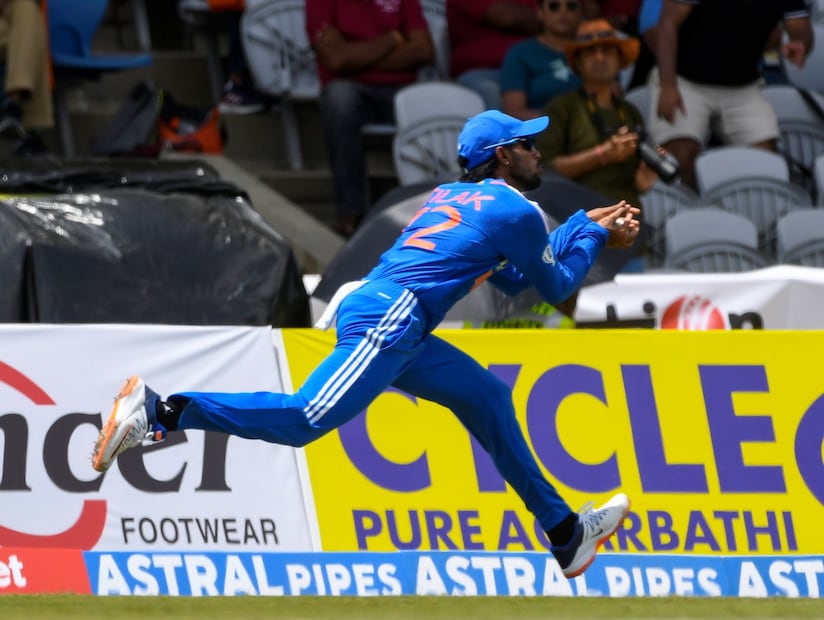 india vs west indies 2023, tilak varma, ind vs wi photos