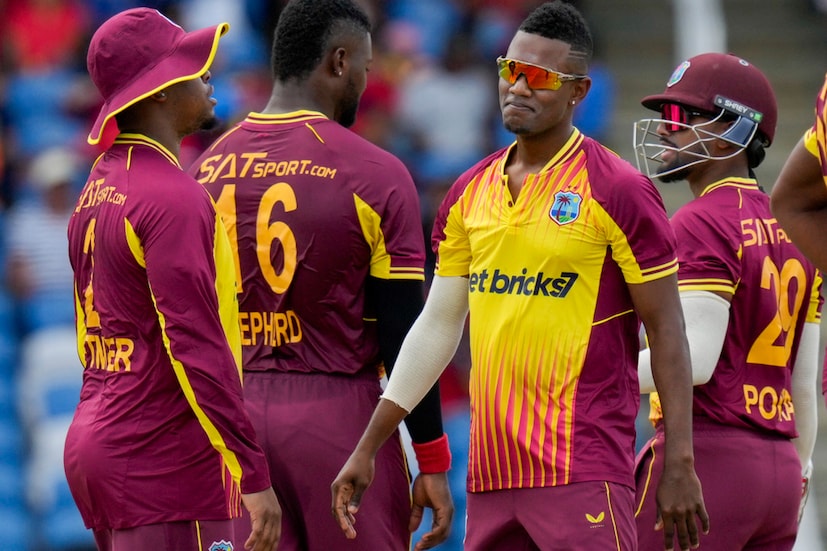 akeal hosein, india vs west indies 2023, ind vs wi photos