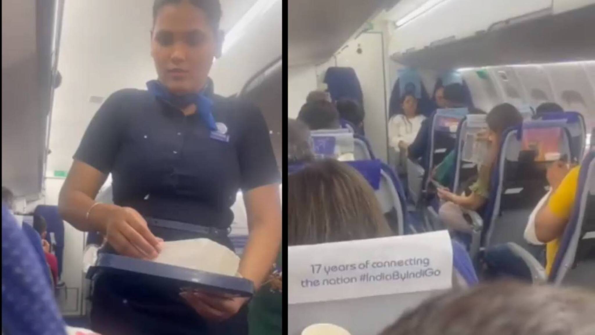 വിമാനത്തിലെ എസി പ്രവര്‍ത്തിച്ചില്ല; വിയര്‍ത്ത് കുളിച്ച്‌ യാത്രക്കാര്‍;  ടിഷ്യൂ പേപ്പര്‍ വിതരണം ചെയ്ത് വിമാന ജീവനക്കാര്‍