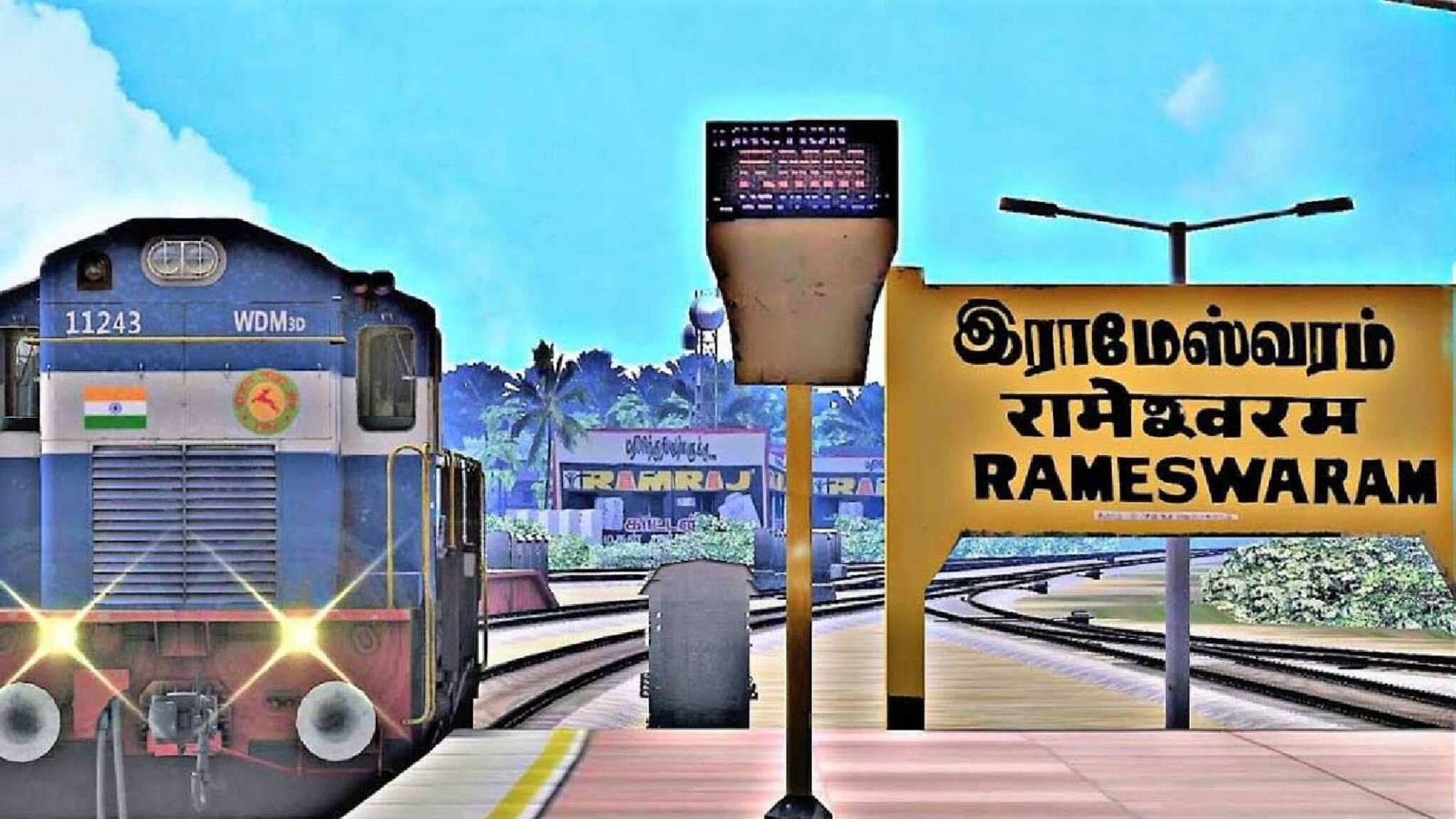 തിരുവനന്തപുരം-മധുര അമൃത എക്‌സ്പ്രസ് രാമേശ്വരത്തേക്ക് നീട്ടാൻ റെയിൽവേ ബോർഡ് ഉത്തരവ്