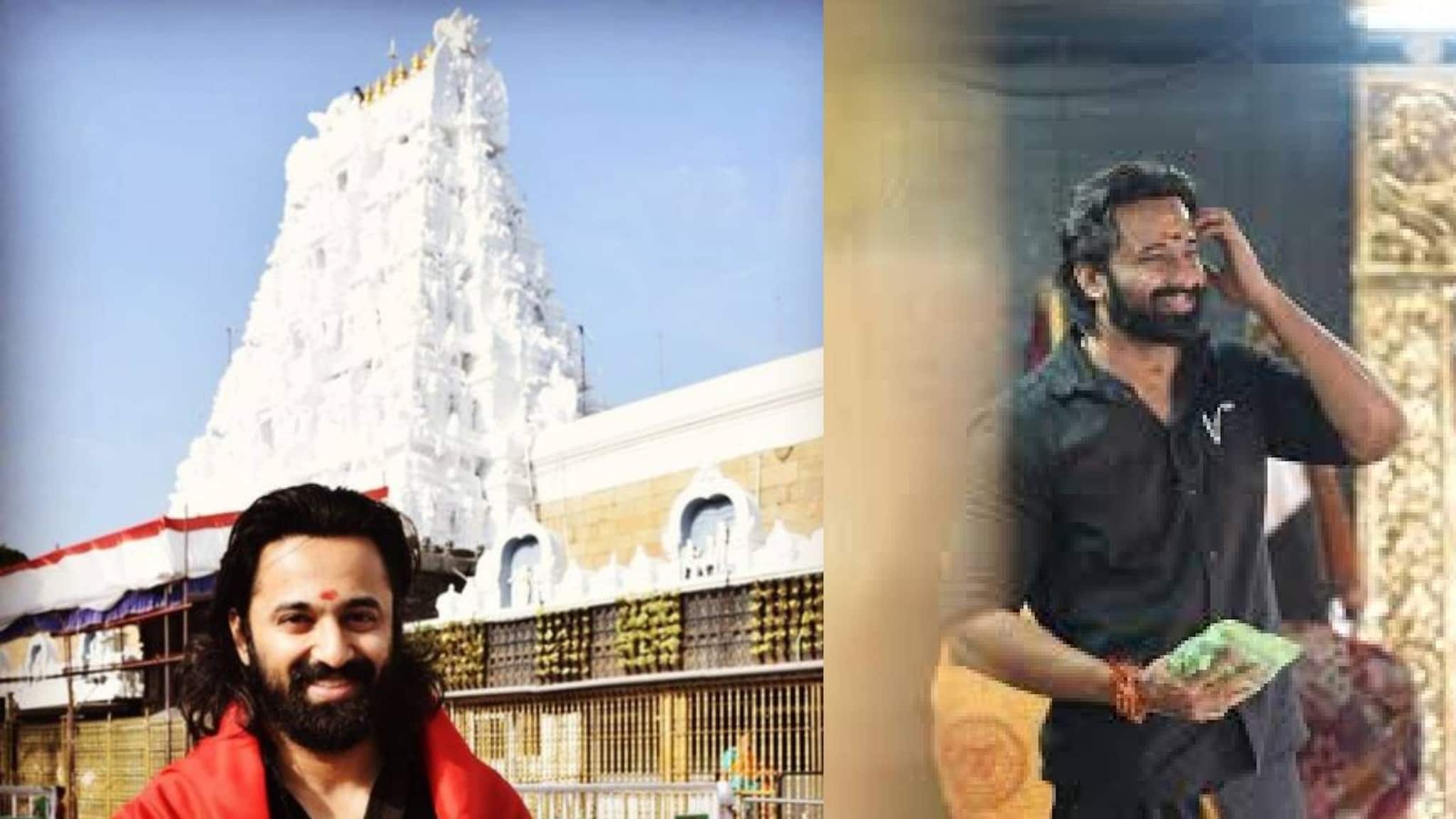 ‘ഒടുവിൽ ദർശനം ലഭിച്ചു’;  ഉണ്ണി മുകുന്ദൻ തിരുപ്പതി ക്ഷേത്രത്തിൽ