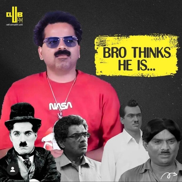  എന്നാൽ സോഷ്യൽ മീഡിയ ഇപ്പോൾ ഏറ്റെടുത്തിരിക്കുന്നത് ചിത്രത്തിൻ്റെ പ്രസ്സ് മീറ്റിന് എത്തിയ വിനയ് ഫോർട്ടിൻ്റെ ലുക്കാണ്. ചെറിയ കട്ടിമീശയും കണ്ണടയും വെച്ച് റെഡ് ടീഷർട്ട് ധരിച്ചെത്തിയ താരം ഇപ്പോൾ ട്രോളുകളിലും മീമുകളിലും നിറഞ്ഞ് നിൽക്കുകയാണ്.