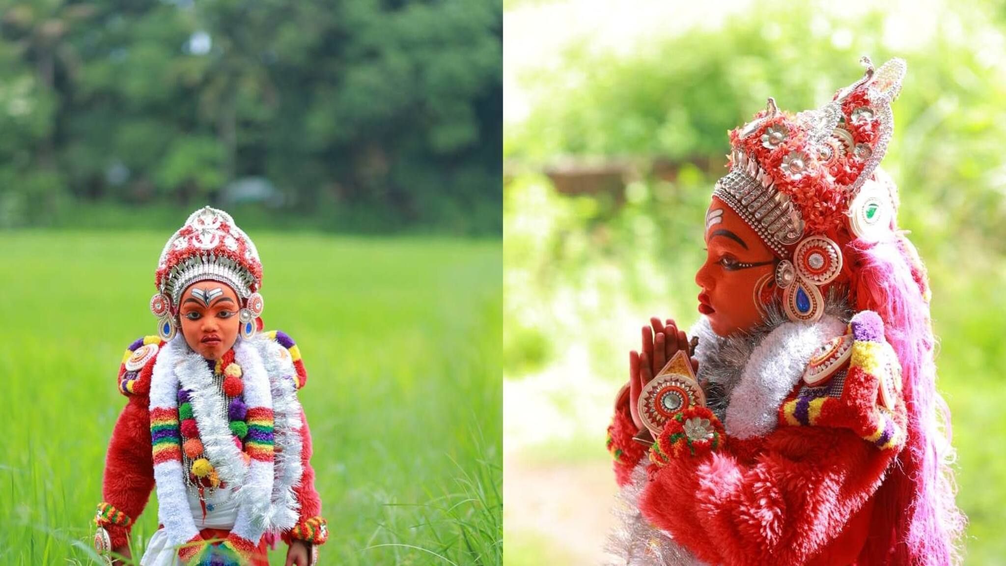 ആധിയും വ്യാധിയും അകറ്റാനെത്തുന്ന ആടിവേടൻ; കർക്കടക മാസത്തിലെത്തുന്ന കുട്ടിത്തെയ്യങ്ങൾ