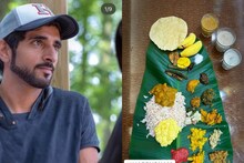 മൂന്ന് കൂട്ടം പായസവും ഓണസദ്യയും കഴിച്ച് ദുബായ് കിരീടാവകാശി; ഒപ്പം മലയാളികൾക്ക് ഓണാശംസയും
