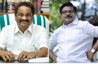എ.കെ ബാലന്‍, മാത്യു കുഴല്‍നാടന്‍