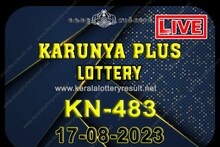 Karunya Plus KN 483 ലോട്ടറി ഫലം പുറത്ത്; 80 ലക്ഷം നേടിയ ഭാഗ്യശാലി ആര്?