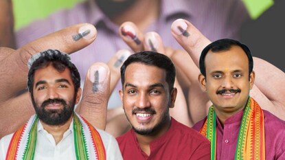 ചാണ്ടി ഉമ്മന്, ജെയ്ക്ക് സി തോമസ്, ലിജിന് ലാല് ചാണ്ടി ഉമ്മന്, ജെയ്ക്ക് സി തോമസ്, ലിജിന് ലാല്