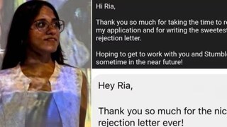 റിജക്ഷൻ ലെറ്റർ