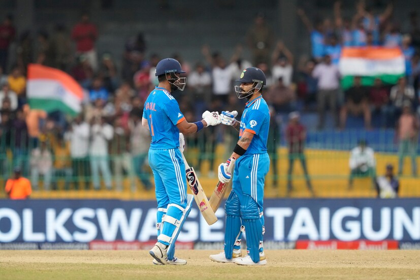 Virat Kohli and KL Rahul resumed action on 147/2 after the day's play began two hours late due to rain but the fans got their money's worth as the pair stitched together a 223-run stand to power India to a total of 356/2. 