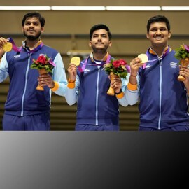 Asian Games 2023: ഏഷ്യൻ ഗെയിംസിൽ ഇന്ത്യയ്ക്ക് ആദ്യ സ്വർണം; നേട്ടം 10 മീറ്റർ എയർ റൈഫിൾ ഷൂട്ടിങിൽ