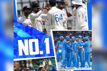 പാകിസ്ഥാനെ പിന്തള്ളി ഏകദിനത്തിലും ഇന്ത്യ നമ്പർ വൺ: മൂന്ന് ഫോർമാറ്റുകളിലും ഇന്ത്യ തന്നെ ഒന്നാമത്
