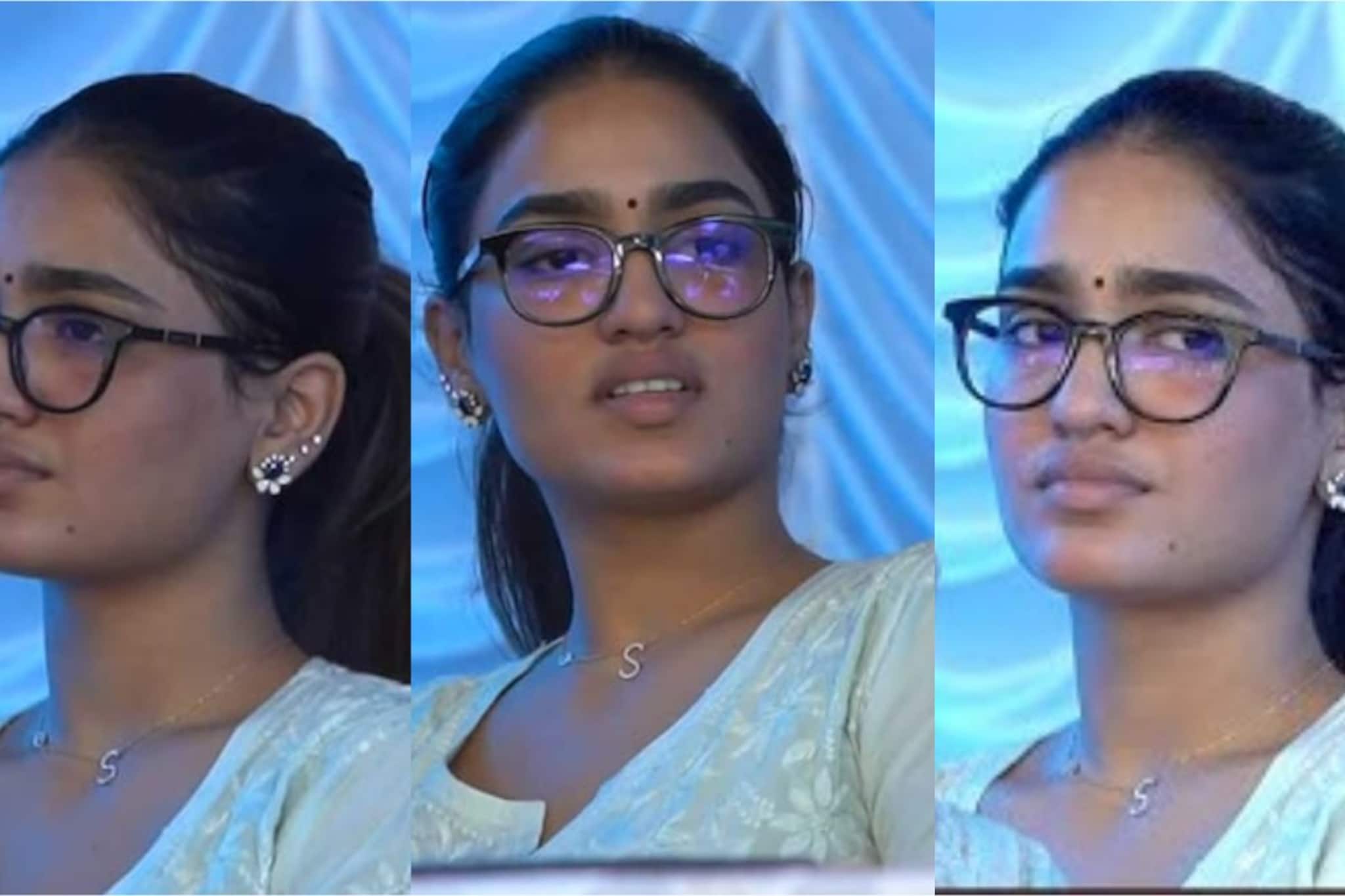 Saniya Iyappan | ഈ കുട്ടിക്ക് എന്താ പറ്റിയേ ? വിഷാദം നിറഞ്ഞ മുഖവുമായി സ്റ്റേജില്‍ സാനിയ ഇയ്യപ്പന്‍