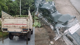 അപകടത്തിൽപെട്ട വാഹനങ്ങൾ