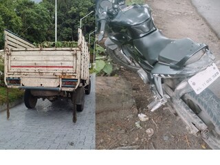 അപകടത്തിൽപെട്ട വാഹനങ്ങൾ
