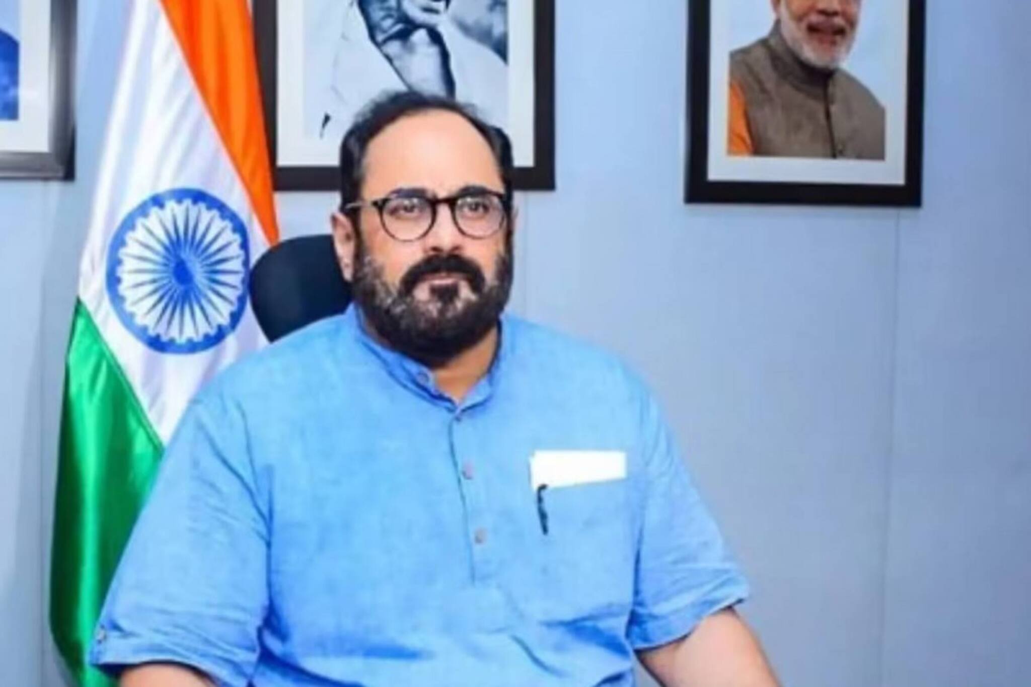 കേന്ദ്രമന്ത്രി രാജീവ് ചന്ദ്രശേഖറിനെതിരെ കേസ്; സമൂഹ്യ മാധ്യമം ഉപയോഗിച്ച് മതസ്പർദ്ധ ഉണ്ടാക്കാൻ ശ്രമിച്ചെന്ന് പരാതി