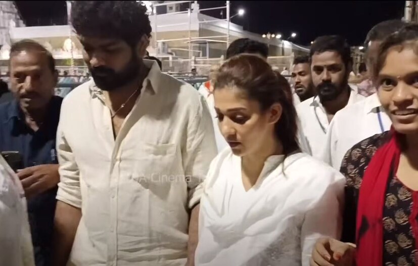  സിനിമയിലെ നായികയായ നയന്‍താരയും ഭര്‍ത്താവ് വിഘ്നേഷ് ശിവനും മുന്‍പ് പലതവണ തിരുപ്പതിയില്‍ ദര്‍ശനം നടത്തിയിരുന്നു.