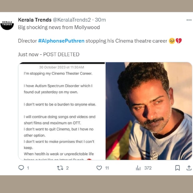  പോസ്റ്റ് ഡിലീറ്റ് ആയിട്ടും പലരും അതെടുത്ത് ട്വീറ്റും ഫേസ്ബുക്ക് പോസ്റ്റും ഇട്ട് തങ്ങളുടെ ഞെട്ടൽ രേഖപ്പെടുത്തുകയാണ്. ഇടയ്ക്ക് ഫേസ്ബുക്കിൽ നിന്നും പൂർണമായി ഇടവേള എടുക്കുന്നു എന്ന നിലയിൽ അദ്ദേഹം ഒരു പോസ്റ്റിട്ടിരുന്നു