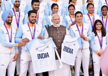 Asian games | 107 മെഡലുകൊണ്ട് റെക്കോർഡ് നേട്ടവുമായി വന്ന കായിക താരങ്ങൾക്ക് പ്രധാനമന്ത്രിയുടെ ആദരം