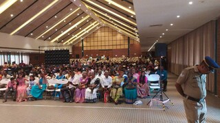 തളിപ്പറമ്പിലെ സമ്മേളന സ്ഥലത്ത് പോലീസ് എത്തിയപ്പോൾ