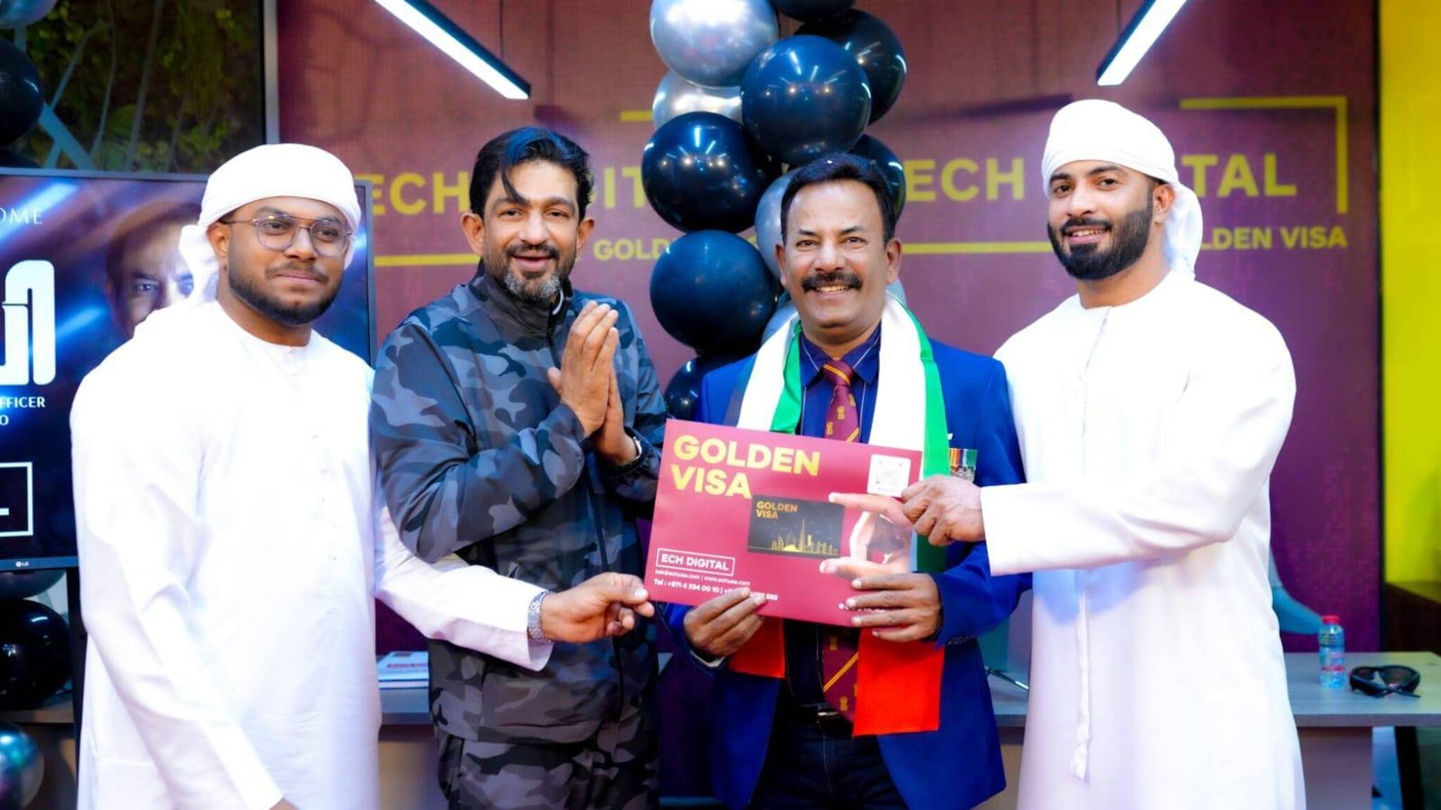 'ആവശ്യം വന്നാൽ യുഎഇക്ക് വേണ്ടി സൗജന്യ സൈനിക സേവനം ചെയ്യാൻ തയാർ'; ഗോൾഡൻ വിസ ചടങ്ങിൽ മേജർ രവി