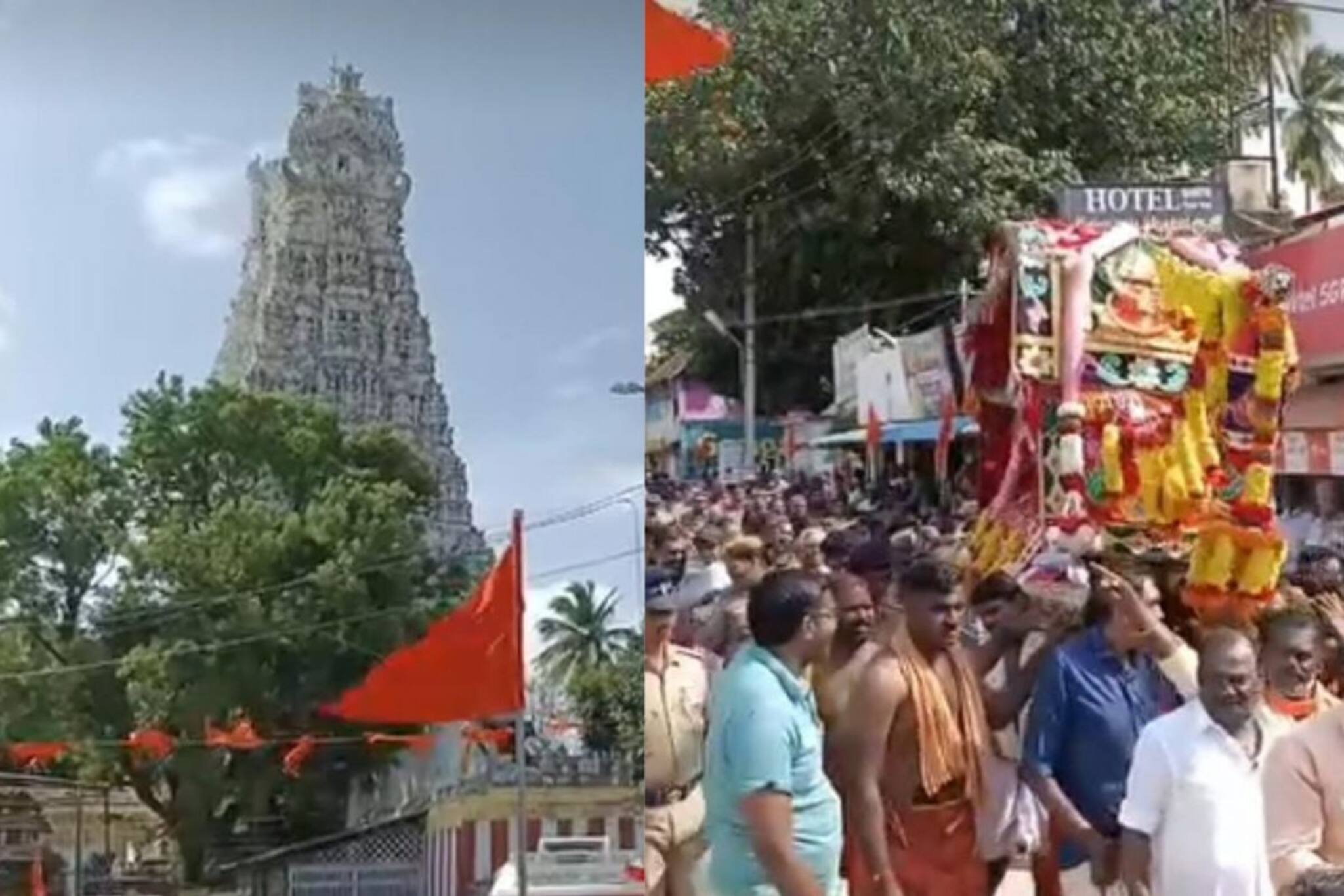 ശുചീന്ദ്രം മുന്നൂറ്റിനങ്ക പുറപ്പെട്ടു; നവരാത്രി ഘോഷയാത്ര നാളെ 12ന് പത്മനാഭപുരത്ത് നിന്ന് ആരംഭിക്കും