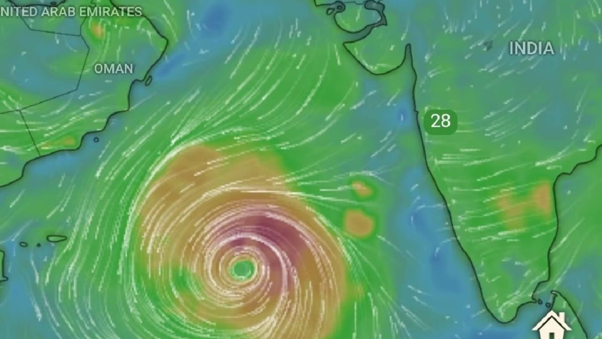 Cyclone Tej| തേജ് ചുഴലിക്കാറ്റ് ഒമാന്‍ തീരത്തേക്ക്; സലാല തുറമുഖം അടച്ചു; രണ്ട് പ്രവിശ്യകളിൽ ഇന്നും നാളെയും അവധി