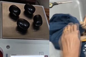 മലദ്വാരത്തിലും പെറ്റിക്കോട്ടിനുള്ളിലുമായി 90 ലക്ഷത്തോളം രൂപയുടെ സ്വർണക്കടത്ത്; രണ്ട് സ്ത്രീകൾ അറസ്റ്റിൽ