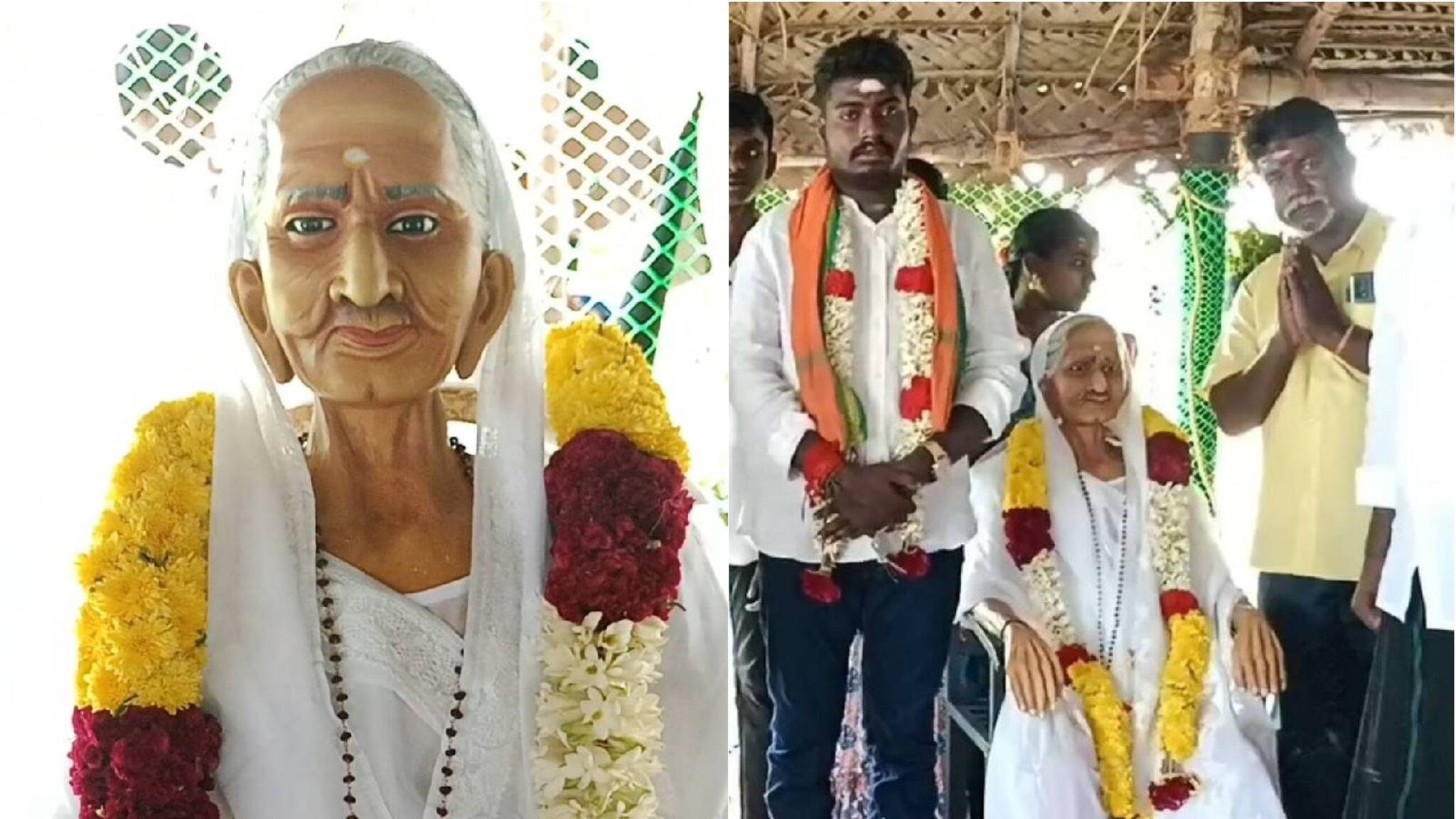 പ്രധാനമന്ത്രി നരേന്ദ്ര മോദിയുടെ അമ്മയുടെ വി​ഗ്രഹ പ്രതിഷ്ഠയുമായി തമിഴ്‌നാട്ടിലെ ക്ഷേത്രം