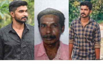 കനകാദരൻ, മക്കളായ വിഷ്ണു, വിനോദ് 