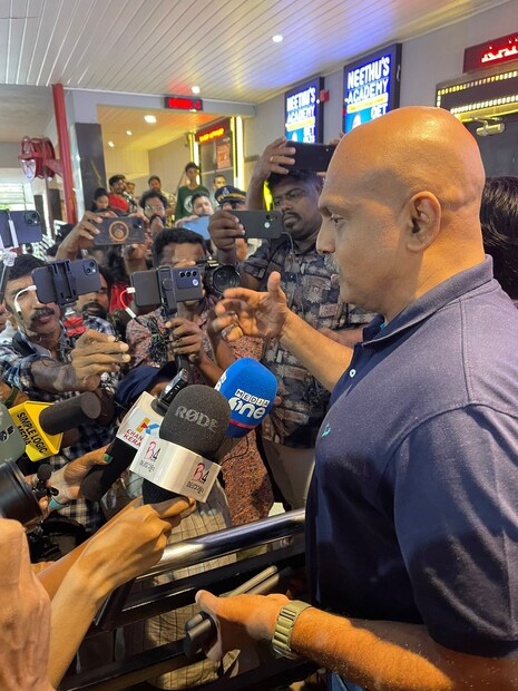  സിനിമ വളരെയധികം റിയലിസ്റ്റിക് ആണെന്നും മമ്മൂക്ക സിനിമയിൽ ചെയ്യുന്ന പോലെ ആക്ഷൻ ചെയ്യാൻ ആഗ്രഹമുള്ളവരാണ് ഞങ്ങളെന്നും എസ്. ശ്രീജിത്ത് ഐപിഎസ് പറഞ്ഞു. കണ്ണൂര്‍ എസ്.പി ആയിരുന്ന കാലത്ത്  എസ്.ശ്രീജിത്ത് ഐപിഎസ് രൂപം നല്‍കിയ അന്വേഷണ സംഘമാണ് കണ്ണൂര്‍ സ്ക്വാഡ്.