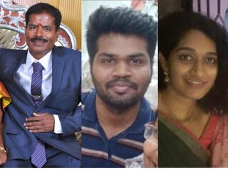 അറസ്റ്റിലായ അധ്യാപകൻ പരമശിവം, മറ്റു പ്രതികളായ ഹരീഷ്, പ്രീതി