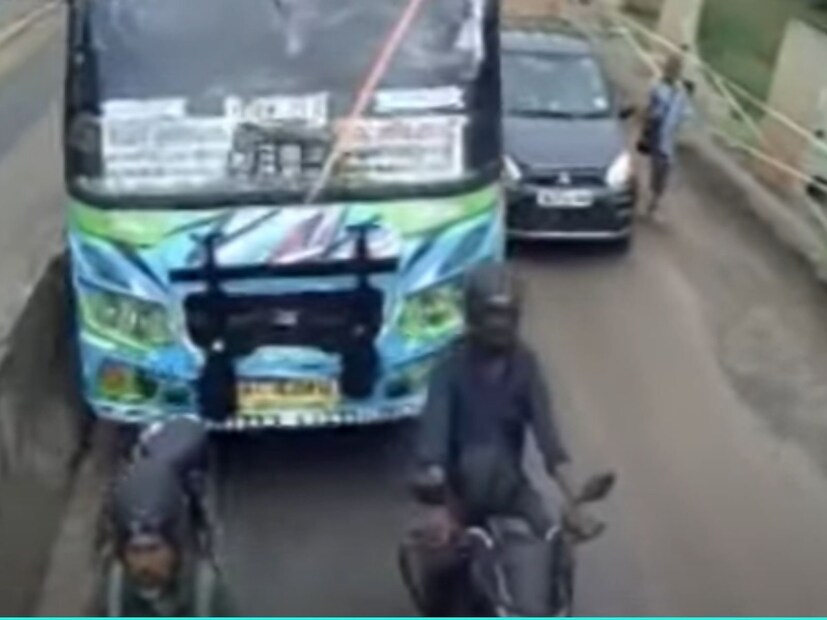 കോഴിക്കോട് വേങ്ങേരിയില്‍ സ്കൂട്ടറിൽ സ്വകാര്യ ബസിടിച്ച് ദമ്പതിമാര്‍ക്ക് ദാരുണാന്ത്യം. കക്കോടി സ്വദേശികളായ ഷൈജു കെ പി (ഗോപി -43) , ഭാര്യ ജീമ (38) എന്നിവരാണ് മരിച്ചത്.