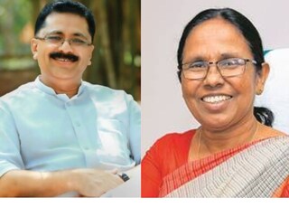 കെ ടി ജലീൽ, കെ കെ ശൈലജ കെ ടി ജലീൽ, കെ കെ ശൈലജ